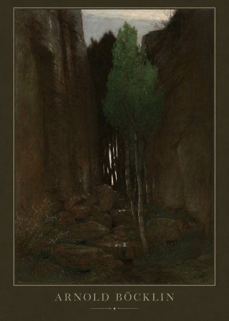 Arnold Böcklin Sacred Grove II No3 - Juliste