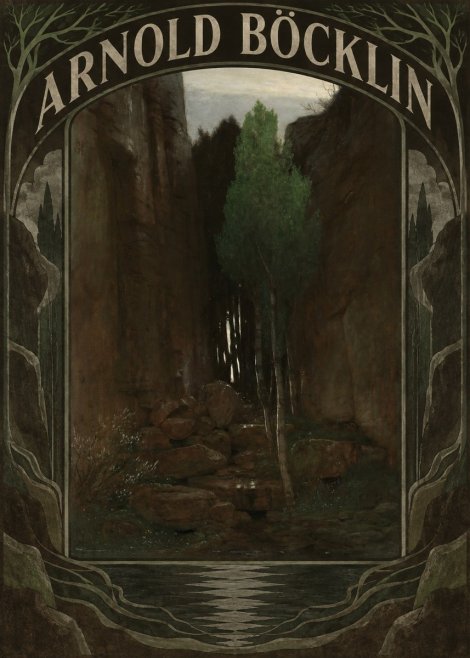 Arnold Böcklin Sacred Grove II No6 - Juliste