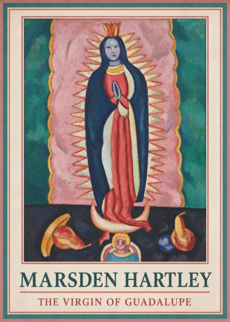 Marsden Hartley The Virgin of Guadalupe No5 - Juliste