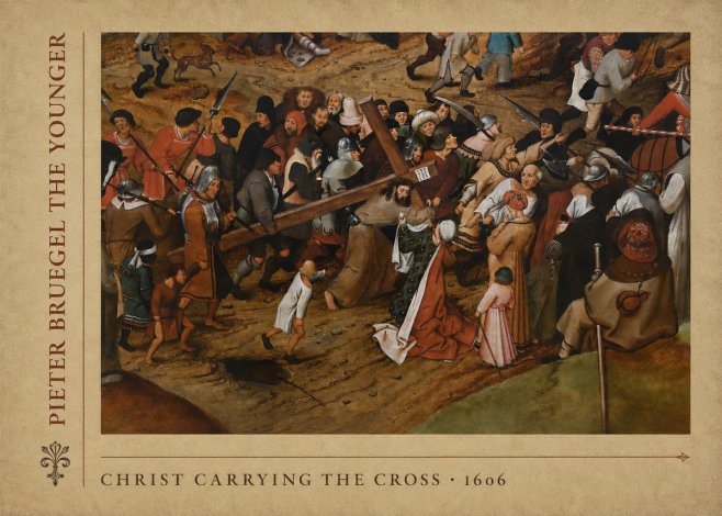 Pieter Bruegel Christ Carrying the Cross II No5 - Juliste