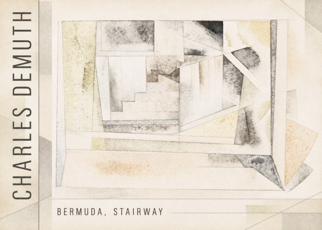 Charles Demuth Bermuda, Stairway No2 - Juliste