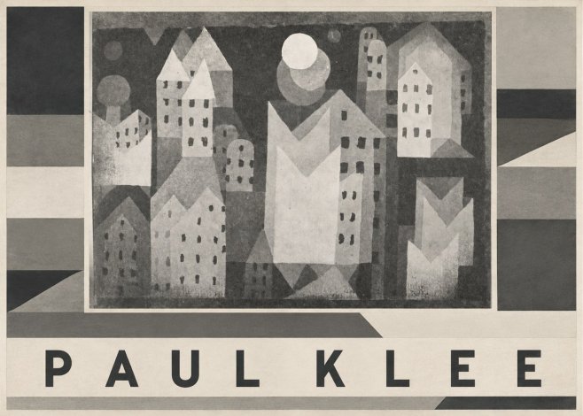 Paul Klee City of Churches No3 - Juliste