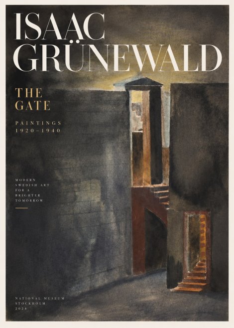 Isaac Grünewald Architectural Fantasy No3 - Juliste