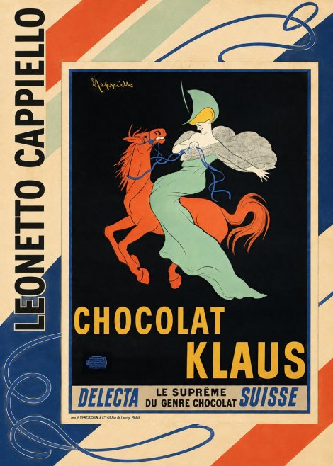 Leonetto Cappiello Chocolat Klaus II No2 - Juliste