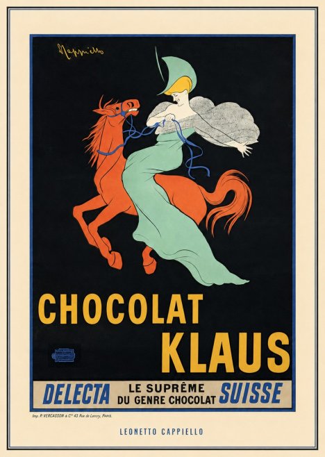 Leonetto Cappiello Chocolat Klaus II No3 - Juliste