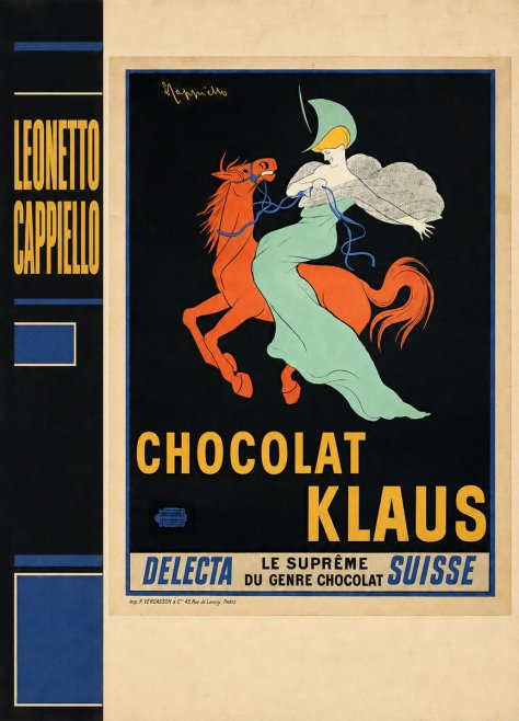 Leonetto Cappiello Chocolat Klaus II No5 - Juliste