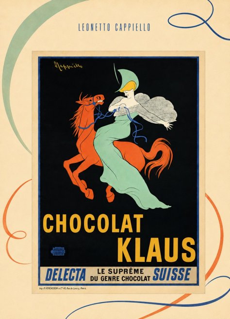 Leonetto Cappiello Chocolat Klaus II No6 - Juliste