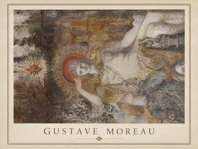 Gustave Moreau Saint Sebastian II No1 - Juliste