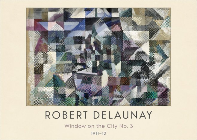 Robert Delaunay Window on the City No. 3 No4 - Juliste