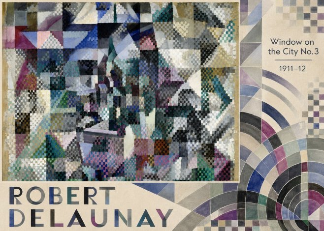 Robert Delaunay Window on the City No. 3 No6 - Juliste