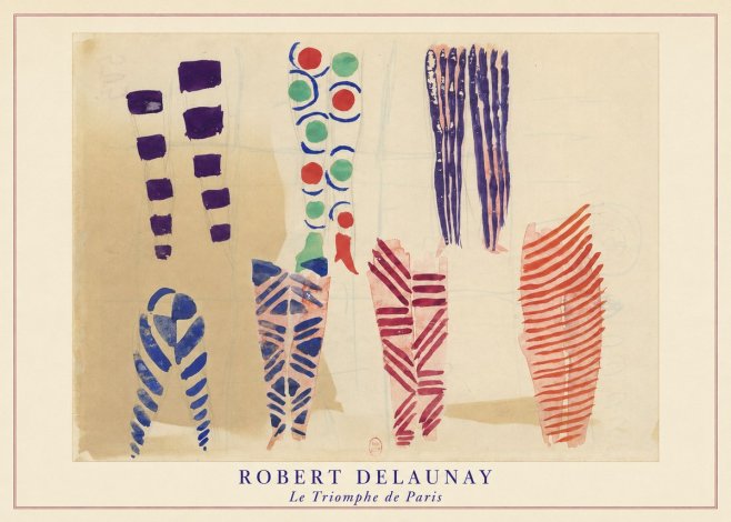 Robert Delaunay Le Triomphe De Paris IV No3 - Juliste