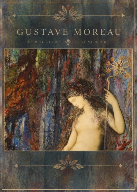 Gustave Moreau The Flower with the Human Head No5 - Juliste