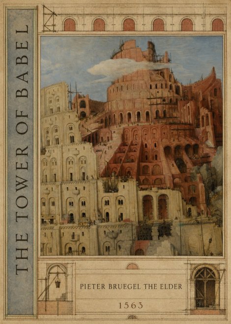 Pieter Bruegel The Tower of Babel XIII No3 - Juliste