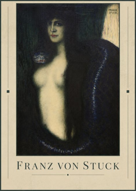 Franz von Stuck The Sin II No2 - Juliste