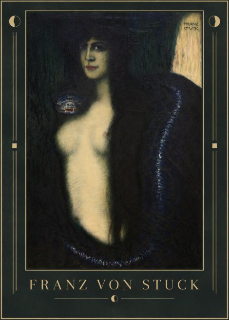 Franz von Stuck The Sin II No5 - Juliste