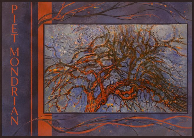 Piet Mondrian The Red Tree No2 - Juliste
