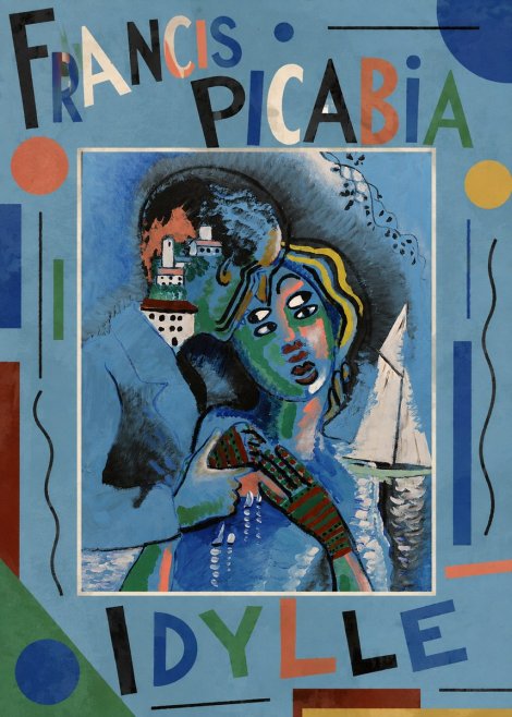 Francis Picabia Idylle No3 - Juliste