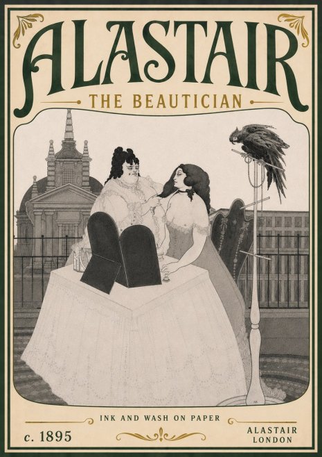 Alastair The Beautician No6 - Juliste