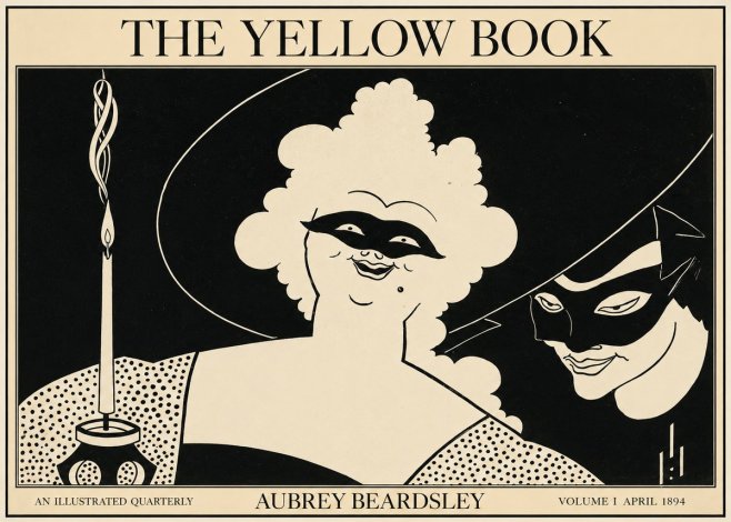 Aubrey Beardsley The Yellow Book I No1 - Juliste