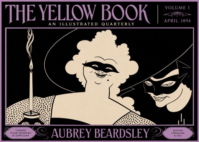 Aubrey Beardsley The Yellow Book I No3 - Juliste