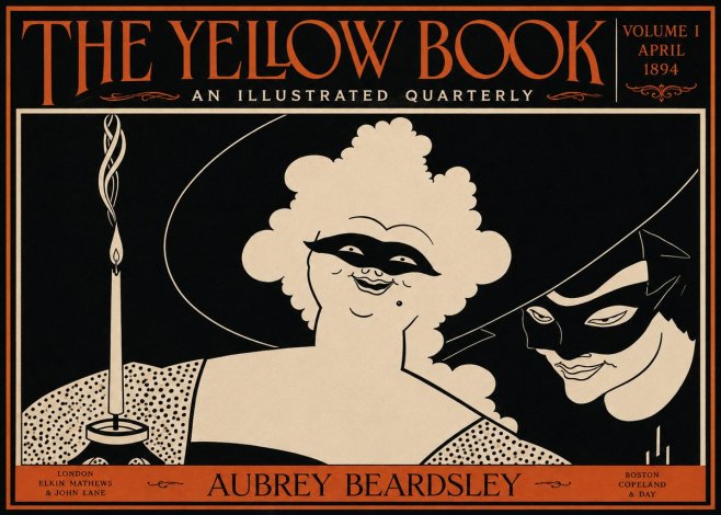 Aubrey Beardsley The Yellow Book I No4 - Juliste