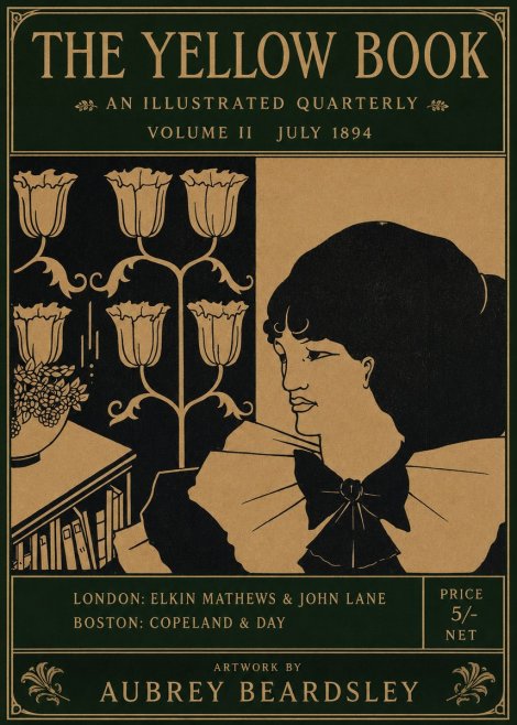 Aubrey Beardsley The Yellow Book - Volume Ii July 1894 No1 - Juliste
