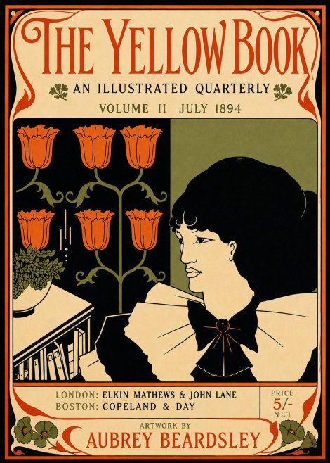 Aubrey Beardsley The Yellow Book - Volume Ii July 1894 No5 - Juliste