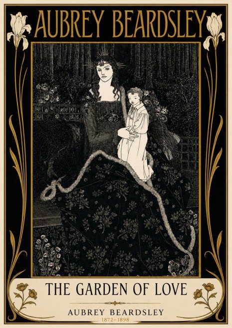 Aubrey Beardsley The Garden of Love No6 - Juliste