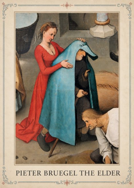 Pieter Bruegel The Blind Leading the Blind II No1 - Juliste