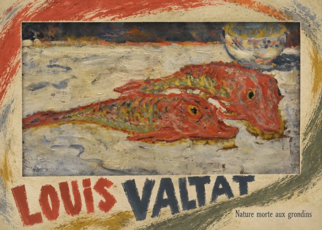 Louis Valtat Nature Morte Aux Grondins No4 - Juliste