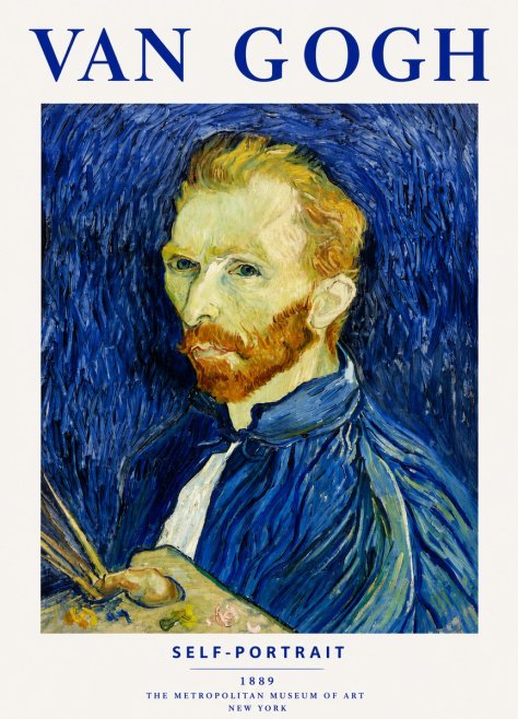 Van Gogh Self-portrait I No4 - Juliste