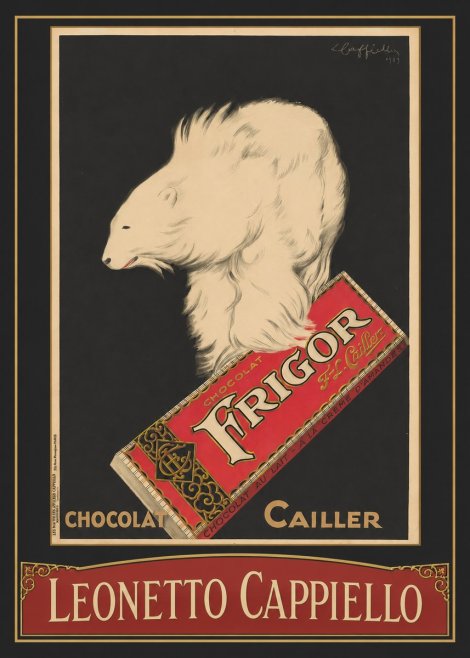 Leonetto Cappiello Chocolat Frigor No3 - Juliste