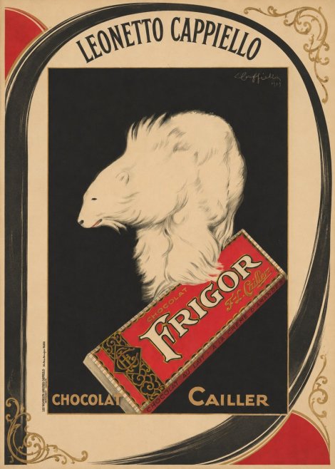 Leonetto Cappiello Chocolat Frigor No5 - Juliste