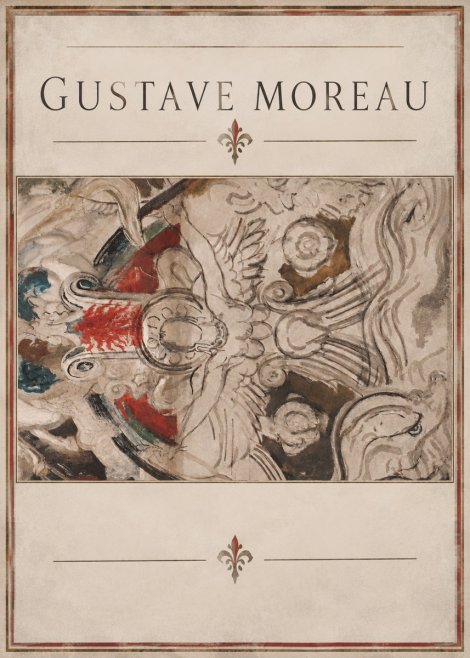 Gustave Moreau Decorative Composition No2 - Juliste
