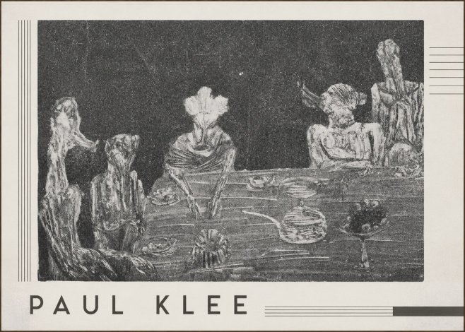 Paul Klee Die Mahlzeit No3 - Juliste