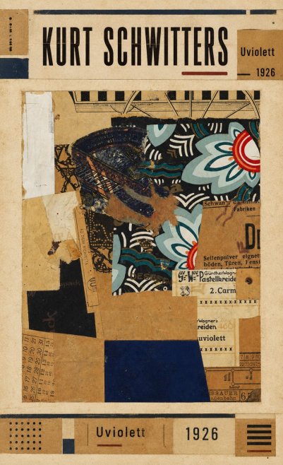 Kurt Schwitters Uviolett No3 - Juliste