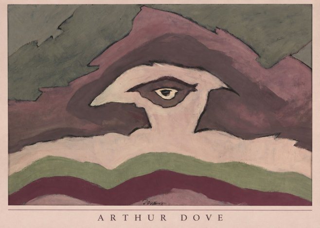 Arthur Dove The Eagle Eye No5 - Juliste