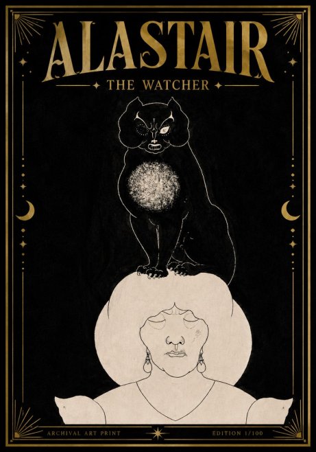 Alastair The Watcher No5 - Juliste