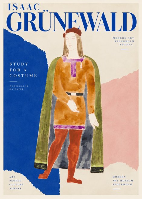 Isaac Grünewald Study for a Costume Design No4 - Juliste
