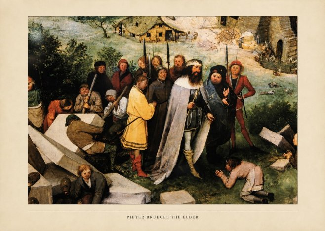 Pieter Bruegel The Blind Leading the Blind III No5 - Juliste