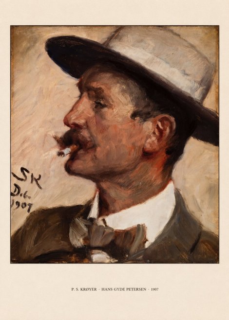 P.S. Krøyer Hans Gyde Petersen No5 - Juliste