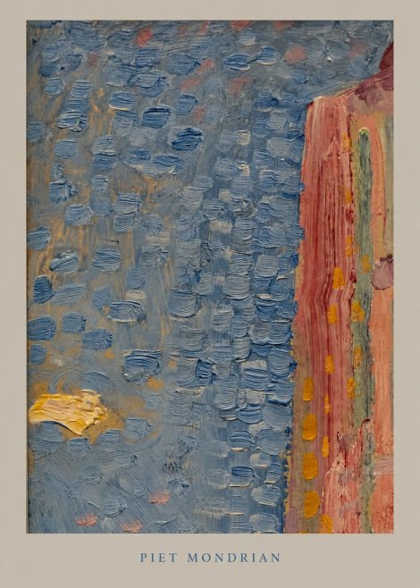 Piet Mondrian Façade in Sunlight No6 - Juliste