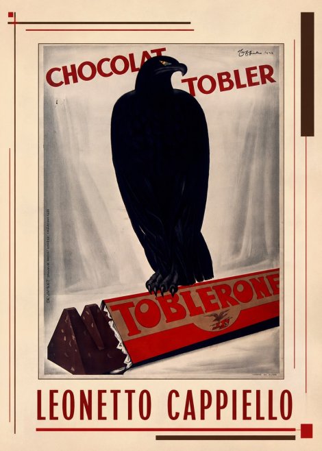 Leonetto Cappiello Chocolat Tobler No3 - Juliste