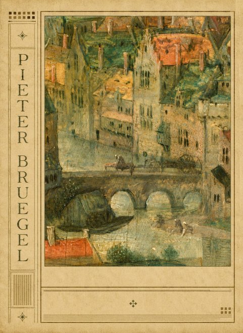Pieter Bruegel Cityscape with Bridge No2 - Juliste