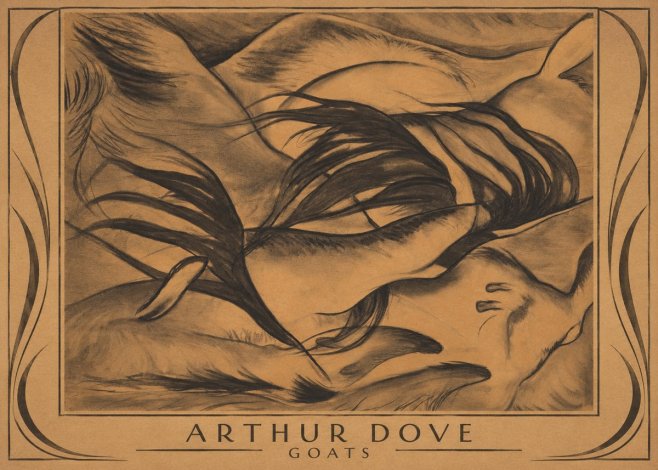 Arthur Dove Goats No1 - Juliste