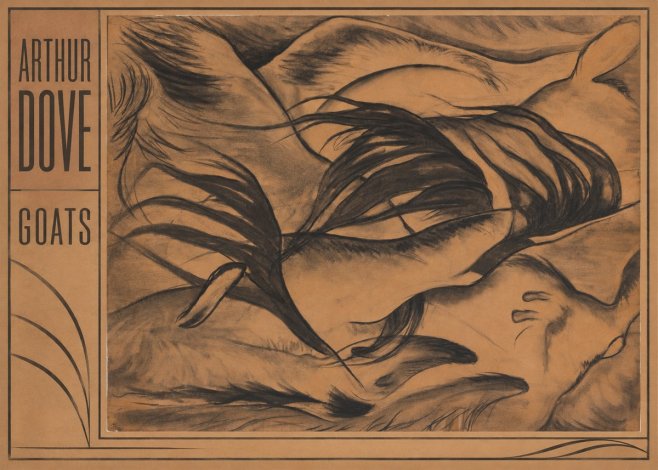 Arthur Dove Goats No5 - Juliste
