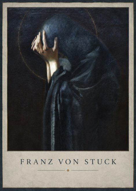Franz von Stuck The Mourner No2 - Juliste
