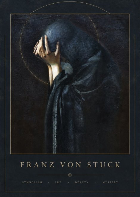 Franz von Stuck The Mourner No5 - Juliste