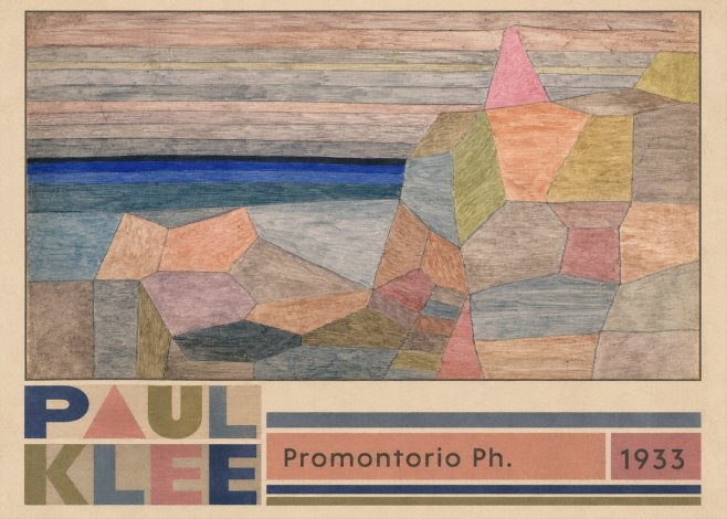 Paul Klee Promontorio Ph. No4 - Juliste