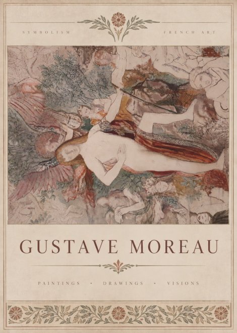 Gustave Moreau The Hymn to Beauty No5 - Juliste